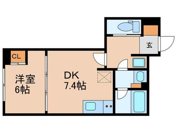 GRAN　PASEO市谷仲之町の物件間取画像